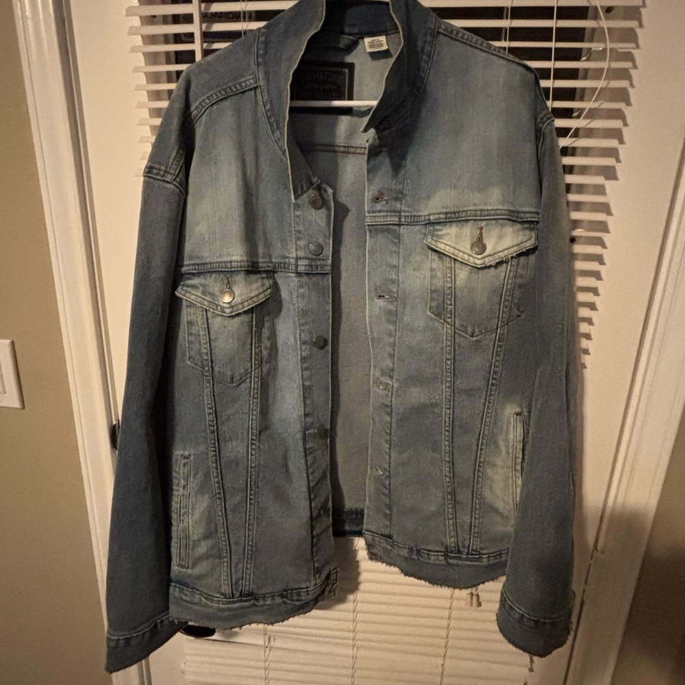 Wrangler Faded Blue Denim Jacket